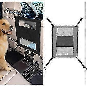Dog Car Backseat Barrier for Ford Explorer EV 2024-2026, Pet Divider Adjustable Mesh Barrier with Storage Bag, Pet Car Barrier-wsx