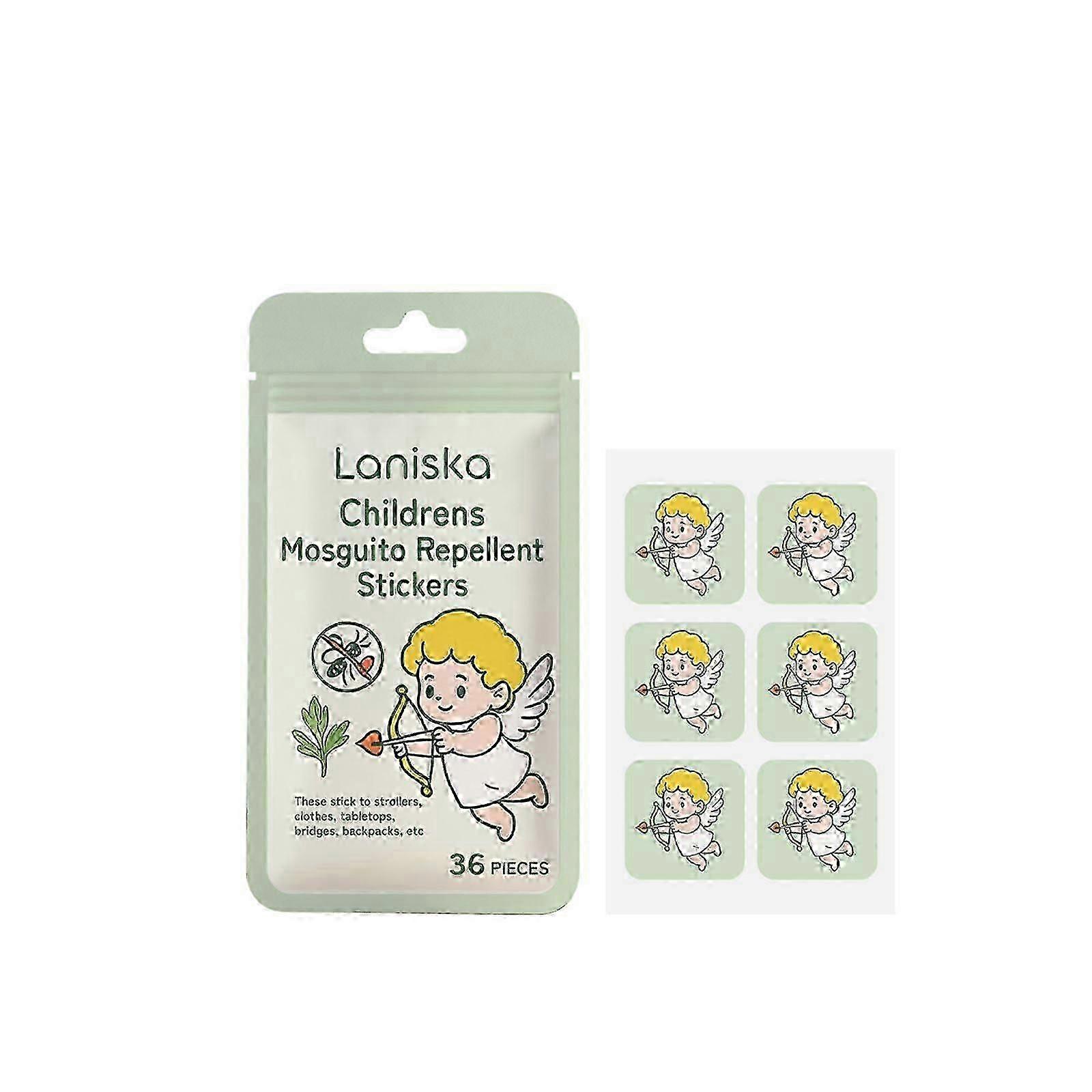Laniska Children's Mosquito Repellent Patch - Gentle For Daily Use