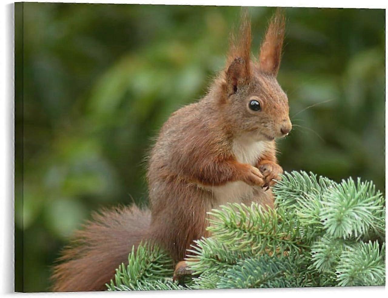 Squirrel on Tree Jigsaw Puzzles VV702