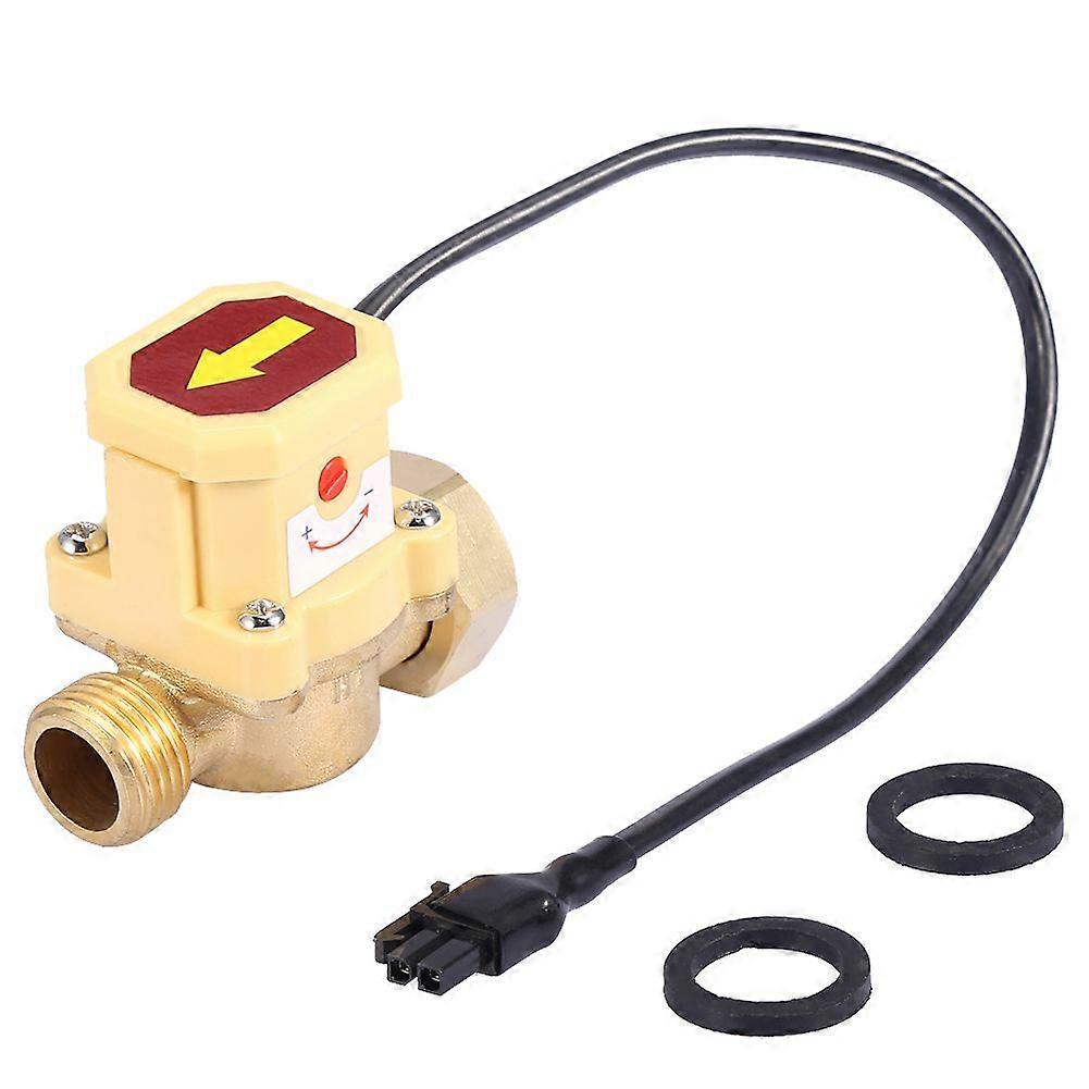 G3/4-G1/2 Thread Water Pump Adjustable Flow Sensor Pressure Automatic Control Switch 220V