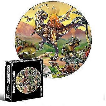 1000 Piece Round 3D Jigsaw Puzzle, Waterproof Dustproof Non-toxic Educational Toy for Adults and Kids, Finished Diameter 675mm