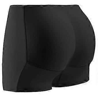 Breathable Butt Lifting Low Rise Panties compatible with Women Padded Underwear Seamless Butt Pads Hip Enhancer Shapewear Boyshorts color XL