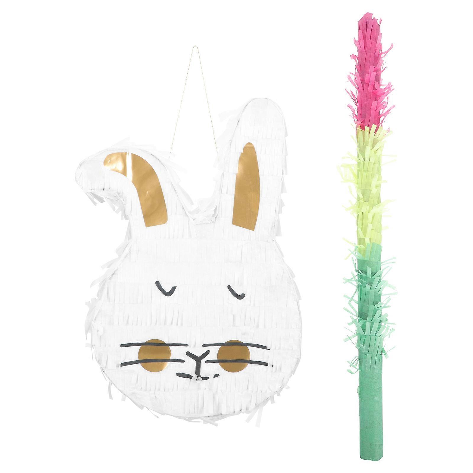 Cartoon Easter Rabbit Pendant Hanging Rabbit Decoration 1Set