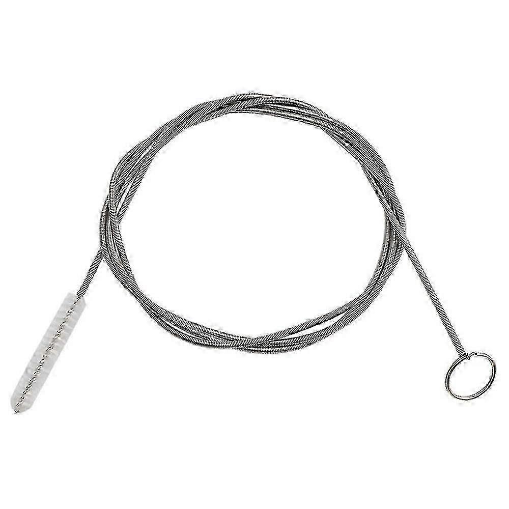 1.55m Flexible Scrub Brush Fridge Cleaning Tool, Stainless Stee