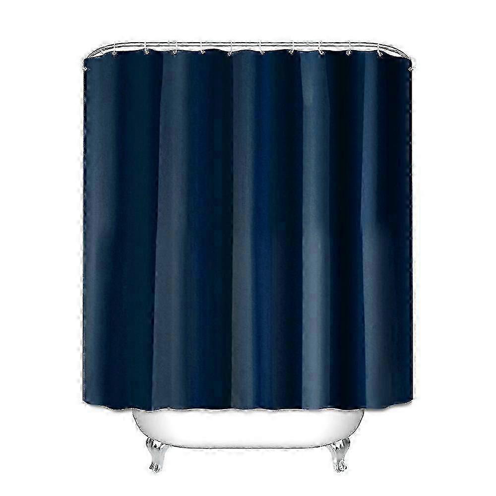 Solid Colour Waterproof Shower Curtain