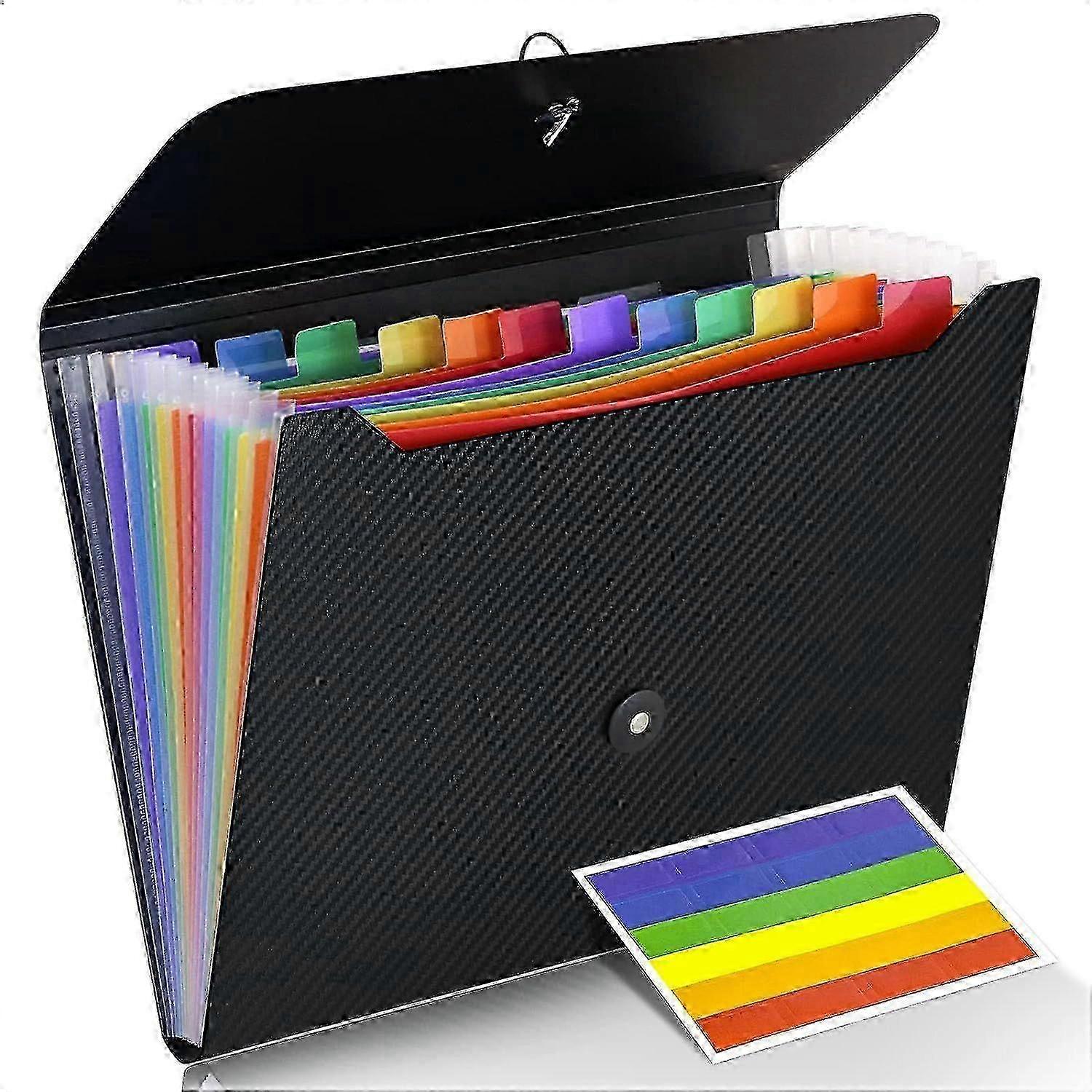 A4 Expanding Folder 13 Colour Pockets