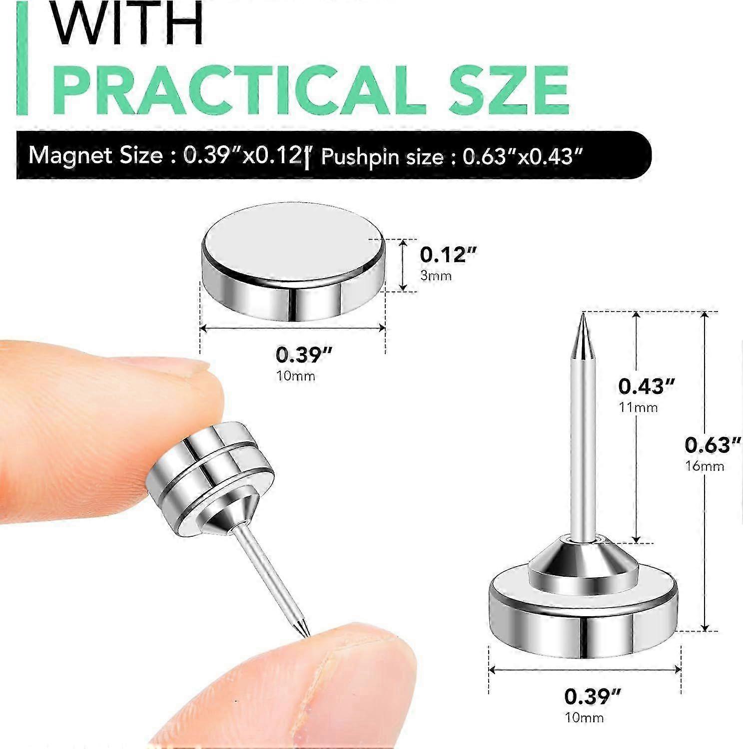 Reusable Magnetic Tacks 20 Sets