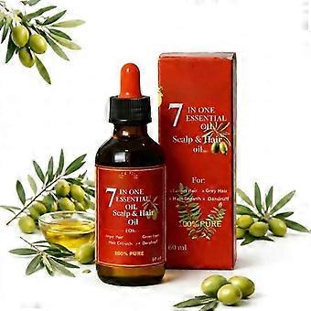 Huile capillaire multi-ingrédients, sérum revitalisant léger 60 ml, rouge