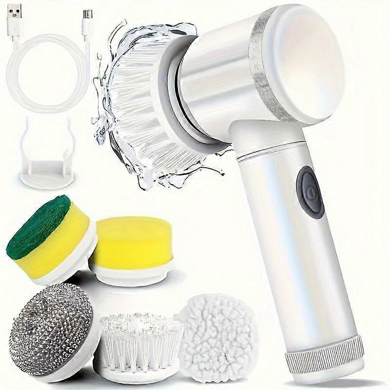 5 in 1 Multifunctional Handheld Electric Cleaning Brush