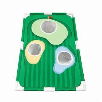 Golf Training Board with Target Holes Lightweight Putter Alignment Tool