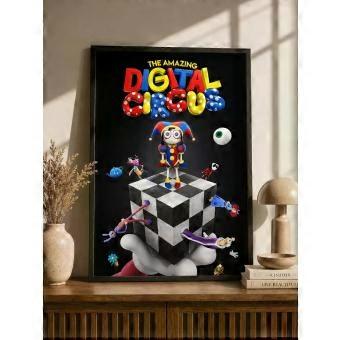 Amazing Digital Circus Jigsaw Puzzles Pomni Jax Caine Fan Gift Merch XIN504