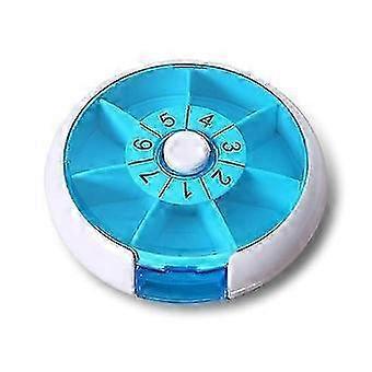 7-Day Rotating Push Button Pill Case