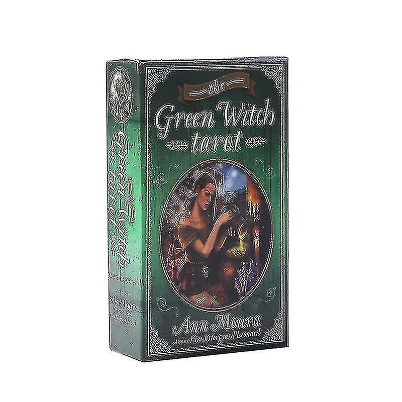 Η πράσινη μάγισσα Tarot κάρτες κατάστρωμα κόμμα επιτραπέζιο παιχνίδι Oracle παίζοντας Card78pcs Tt41