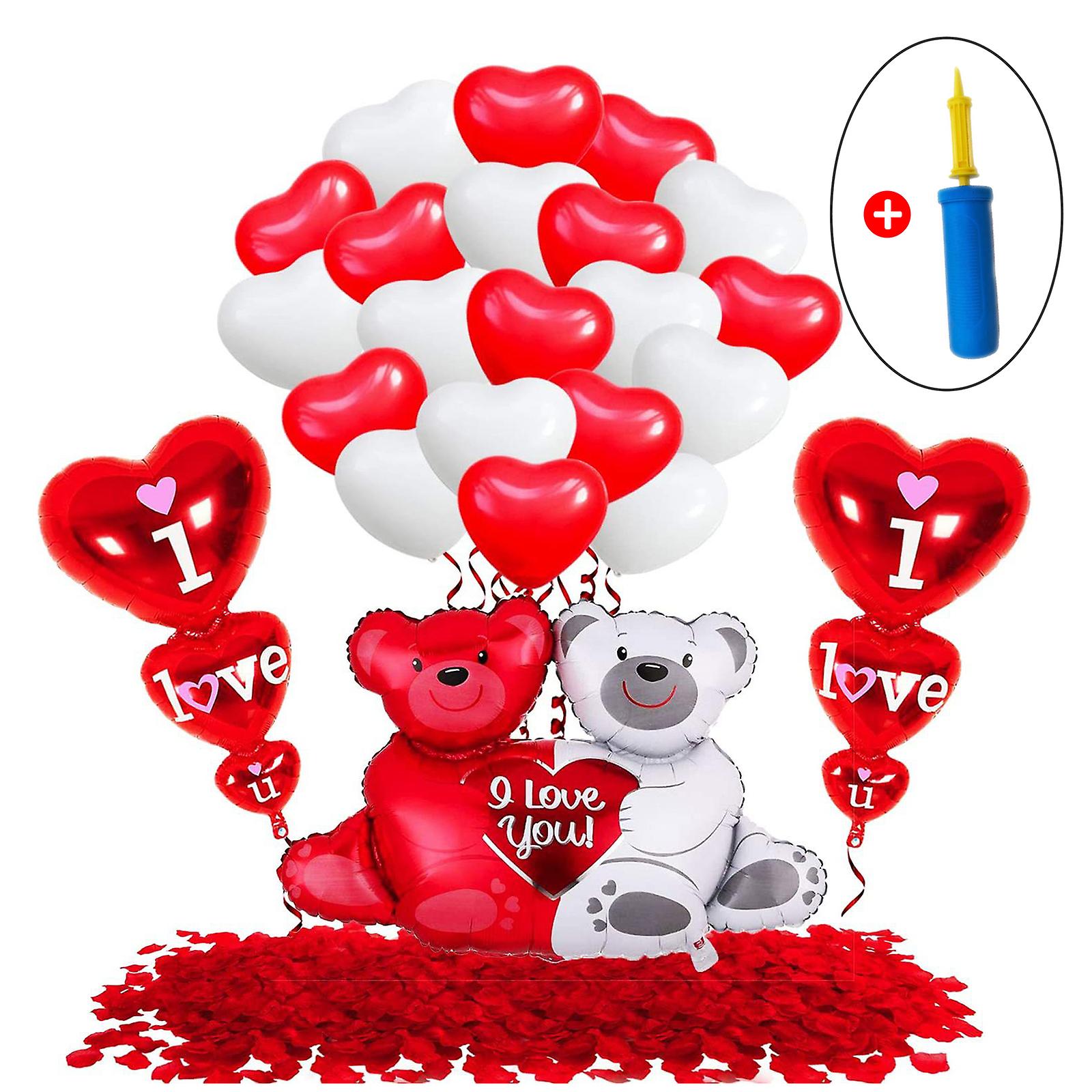 Valentine's Day Party Decoration - Include Pump Romantic Balloon Decorations