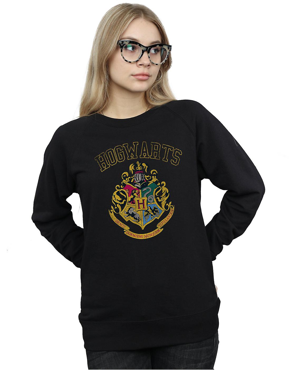 Harry Potter Women's Varsity Style Crest Sweatshirt