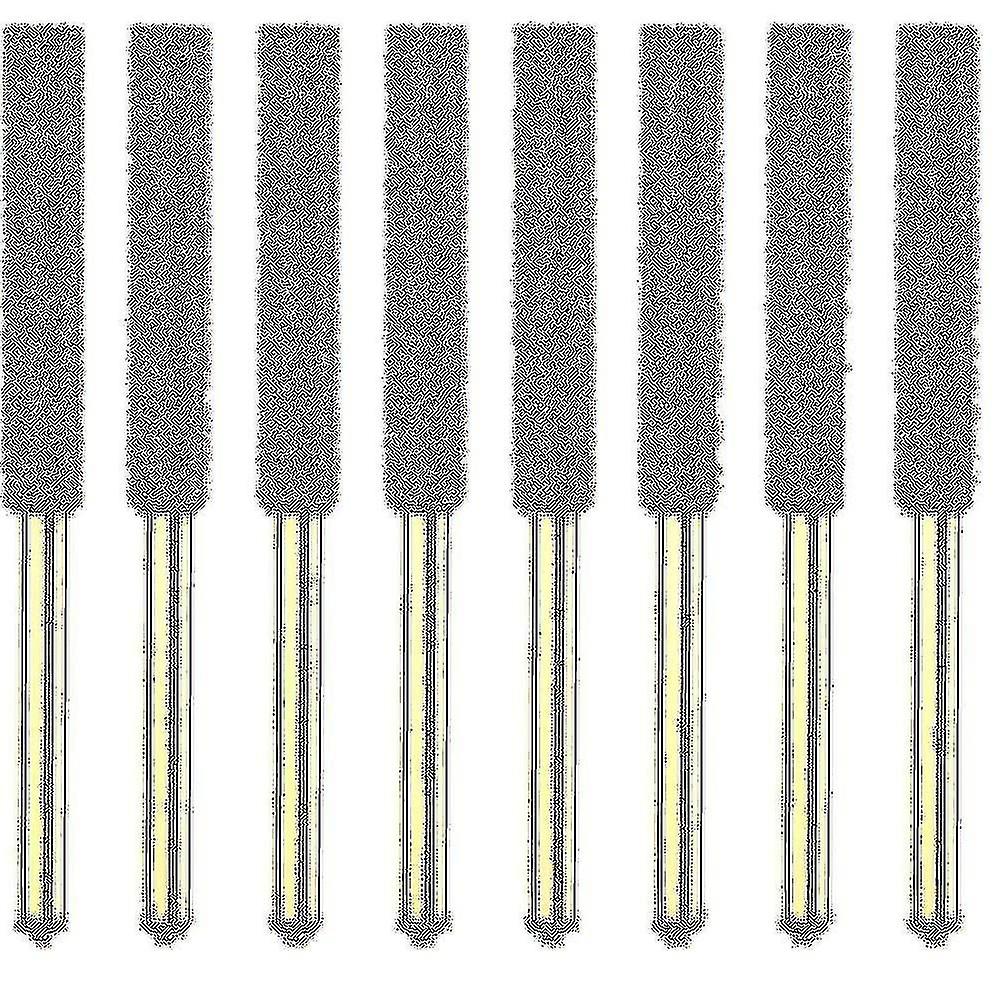 8pcs Chainsaw Bits Titanium Plated Diamond Sharpener High Hardness Electric Chainsaw File