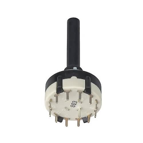 1 POLE 12-WAY Sealed Pcb Rotary Switch Environmentally Friendly Components