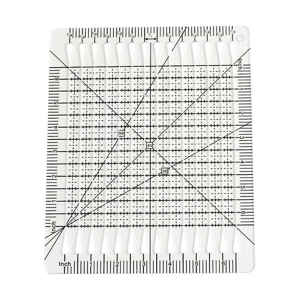 Quilt Cutting Ruler, 5 In 1 Quilt Cutting Ruler, Charming Shape Cutting Quilting Ruler And Template
