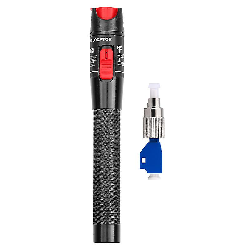 Tragbarer 5mw 5km Visual Fault Locator Glasfaserkabeltester Meter Finder Rotlichtlaser für die technische Wartung