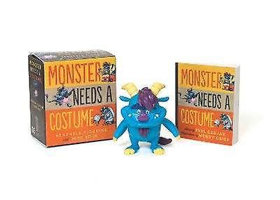 Monster Needs a Costume Bendable Figurine and Mini Book