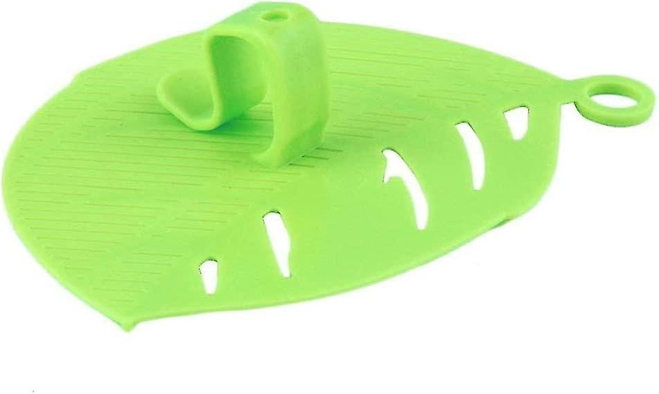 Leaf Shape Rice Strainers Beans Peas Cleaning Gadget Kitchen Clips Toolsgreen