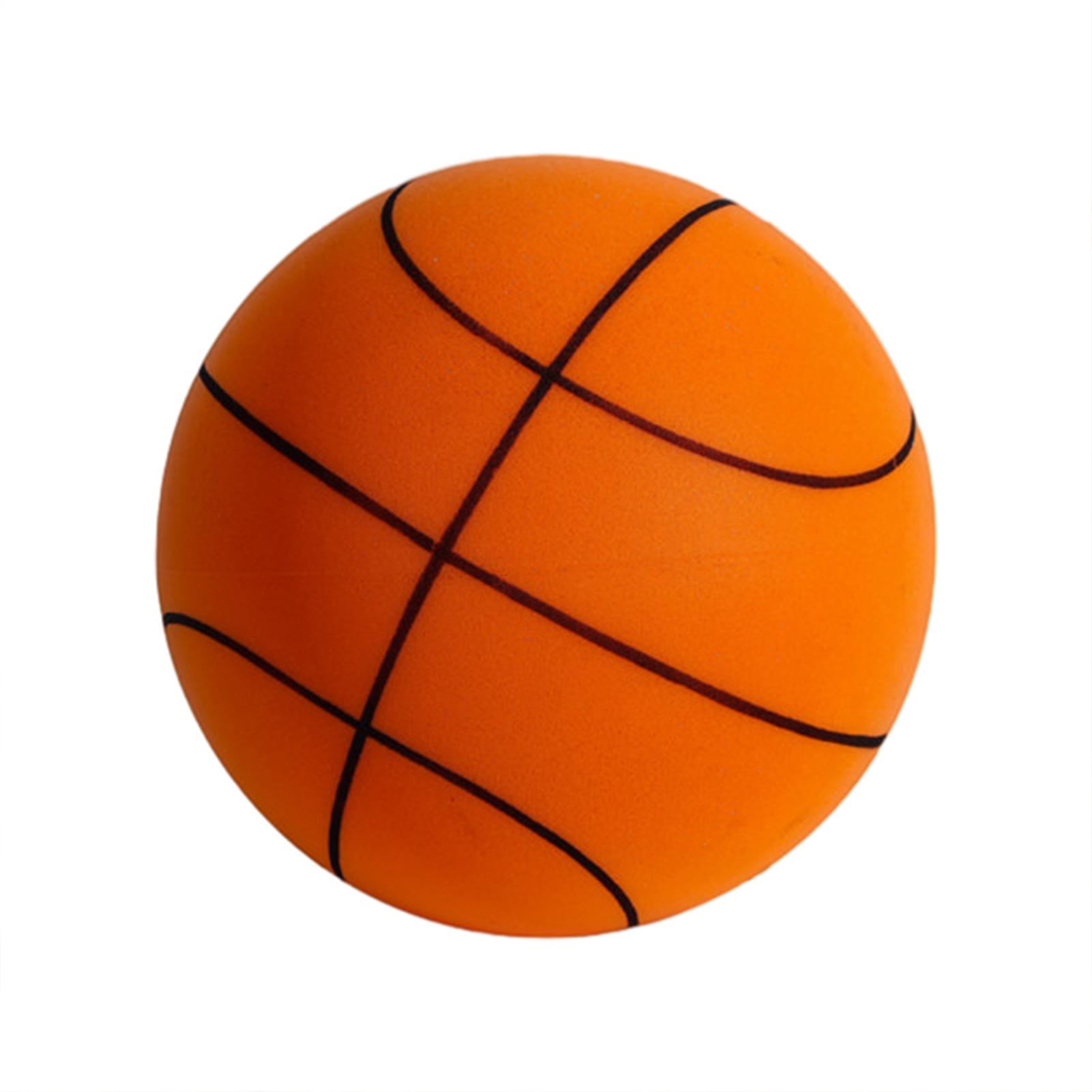 Color Handleshh Silents Basketball Portable Soft Bouncy Balls for Children Boy Girl