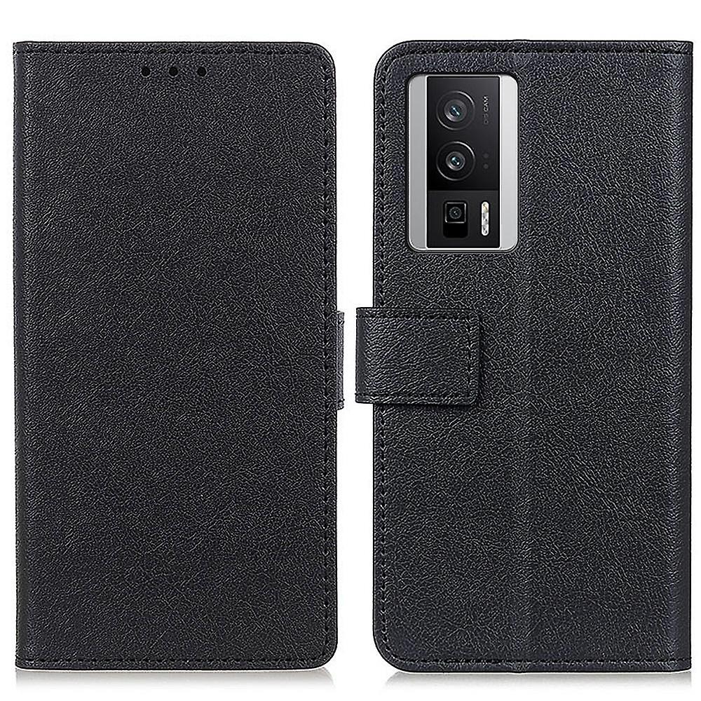 For Xiaomi Poco F5 Pro 5G/Redmi K60 5G/K60 Pro 5G PU Leather Stand Wallet Case Anti-drop Flip Phone