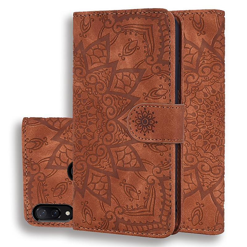 Wallet Case For XiaoMi RedMi NOTE 7/NOTE 7 PRO Premium PU Leather Flip Cover Mandala