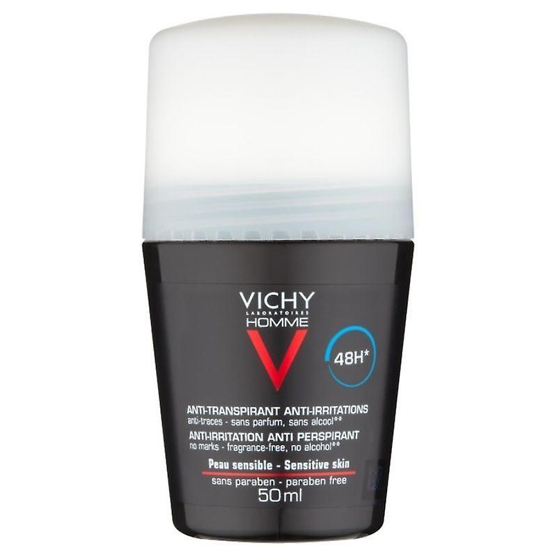 Vichy Homme 48 小时止汗敏感肌肤除臭滚珠 50ml