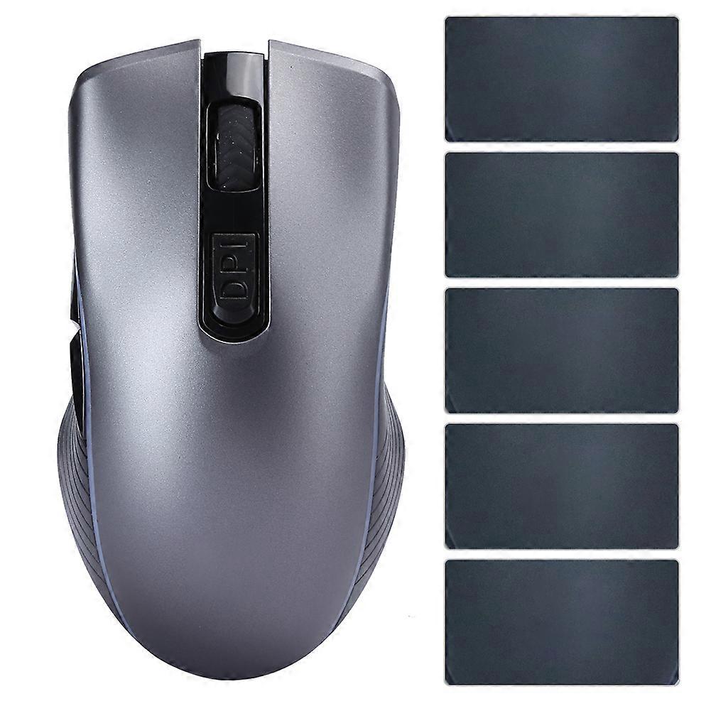 Wireless Mouse for Bluetooth Rechargeable DualMode Computer Mute Game Office Universal(Space Gray (Dual Mode) 2.4G+for Bluetooth )
