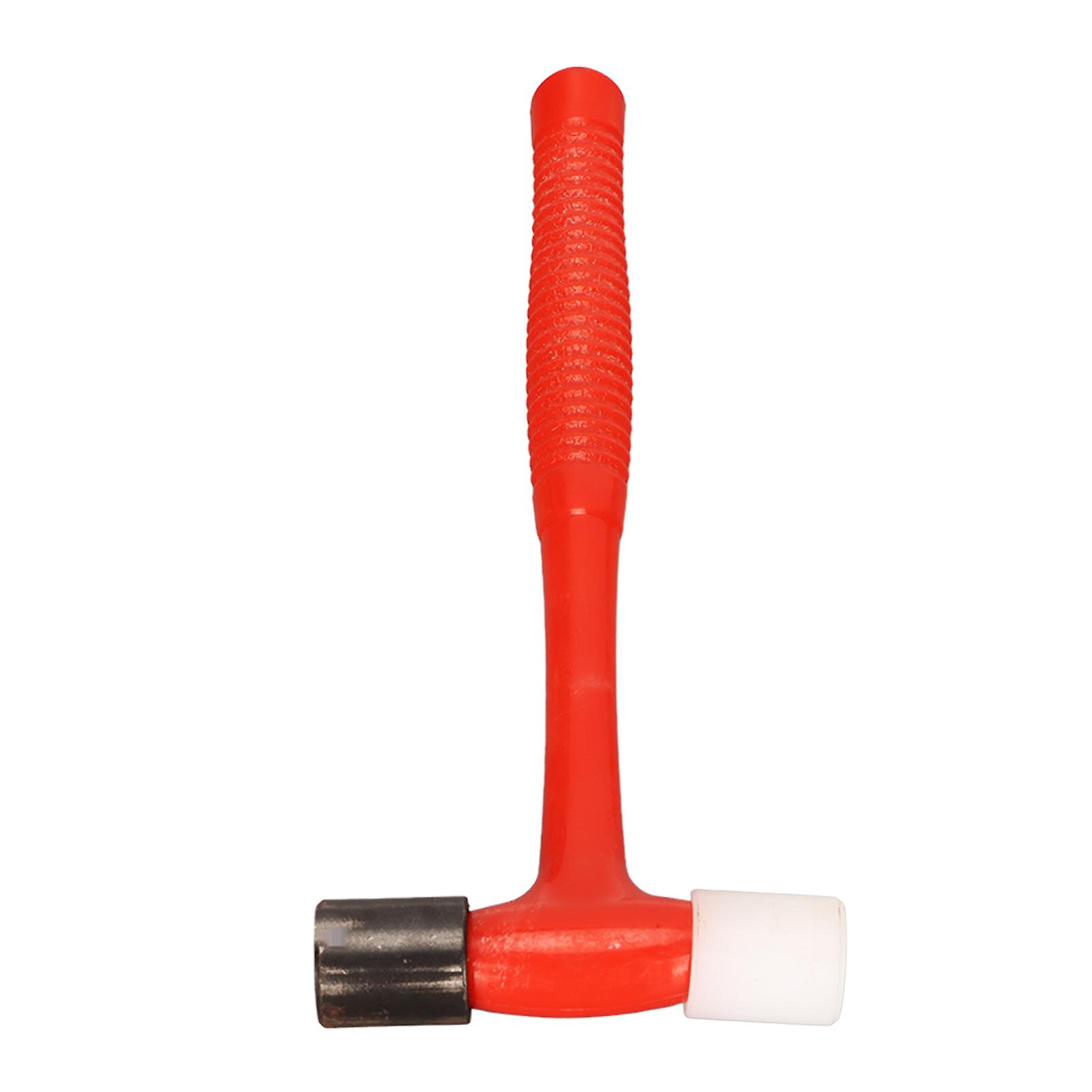 Hammer Mallet Round Head Mini Double Faced Mallet with Rubber Handle Installation Tool for Woodworking 