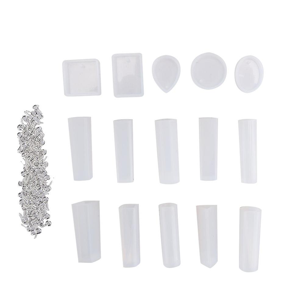 Epoxy Resin Silicone Mold Jewelry Findings Decoration DIY Making Tool Set Accessory