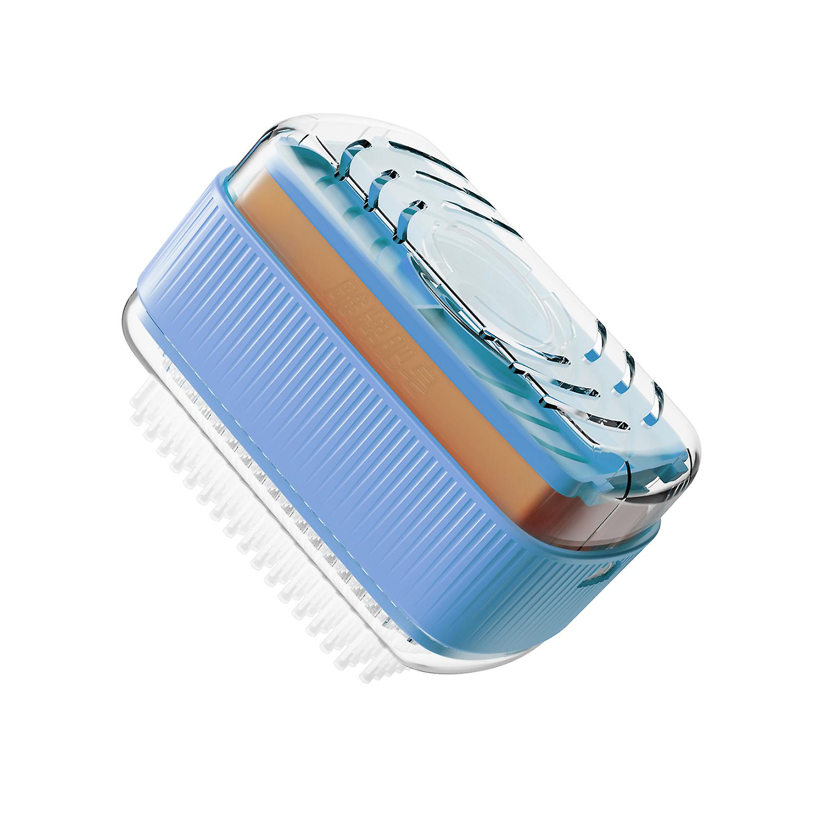 Multifunctional Soap Bubble Box with Laundry Brush Free Hand Rubbing Roller Box