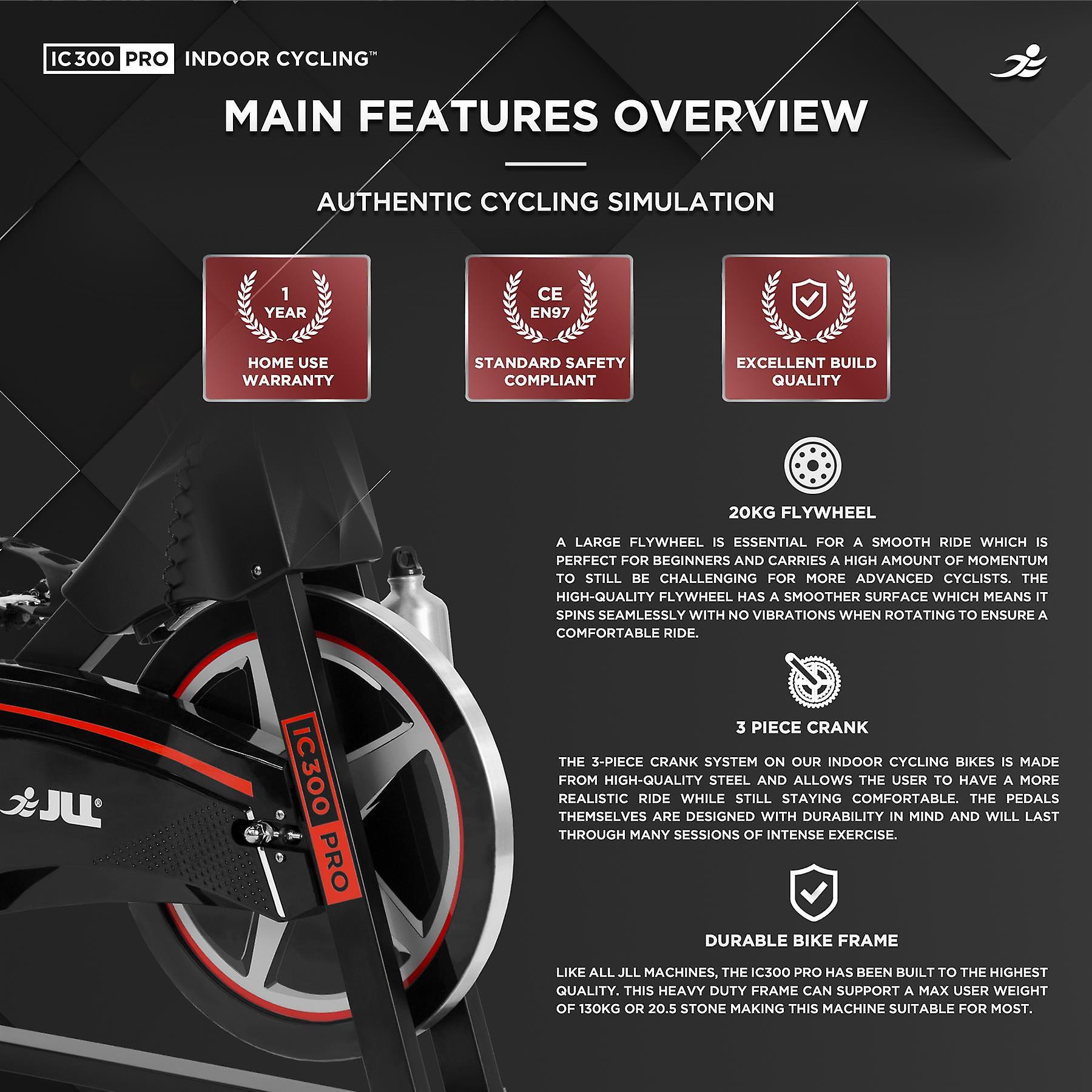 Ic300 Pro Exercise Bike For Tall Man Uk Jll Fitness Jll Cheap