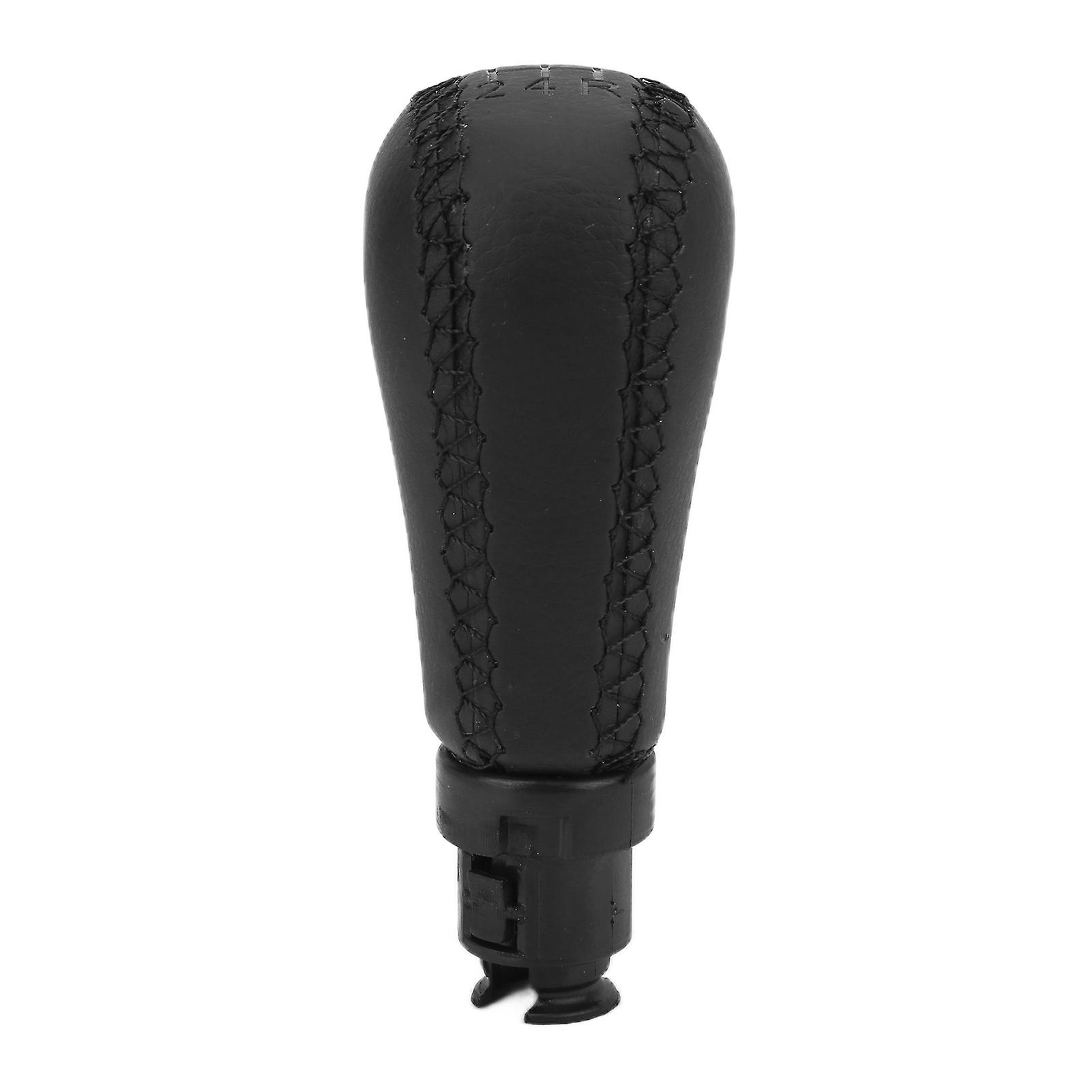 Car Gear Shift Knob Head Black Gear Shift Lever Knob Head Auto Parts Replacement for S60 2004‑20095‑Speed