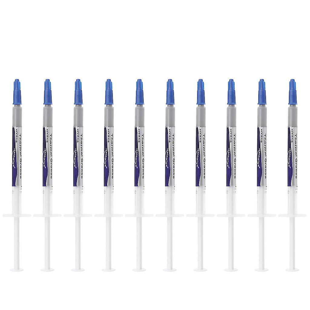 10pcs/set Hy510 Thermal Grease Compound Silicone Cpu Heat Sink Cooling Paste