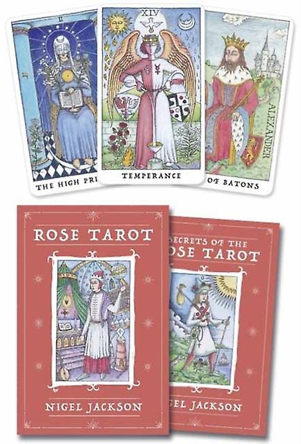 Rose Tarot by Nigel Jackson Paperback Book