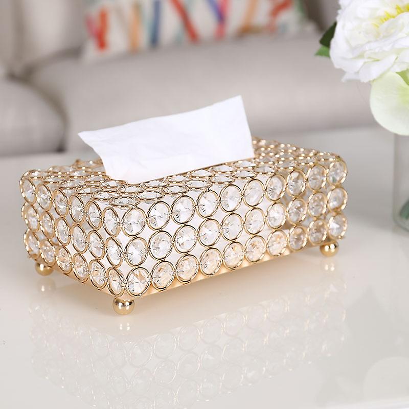 Pcs Rectangular Crystal Tissue Box Cover