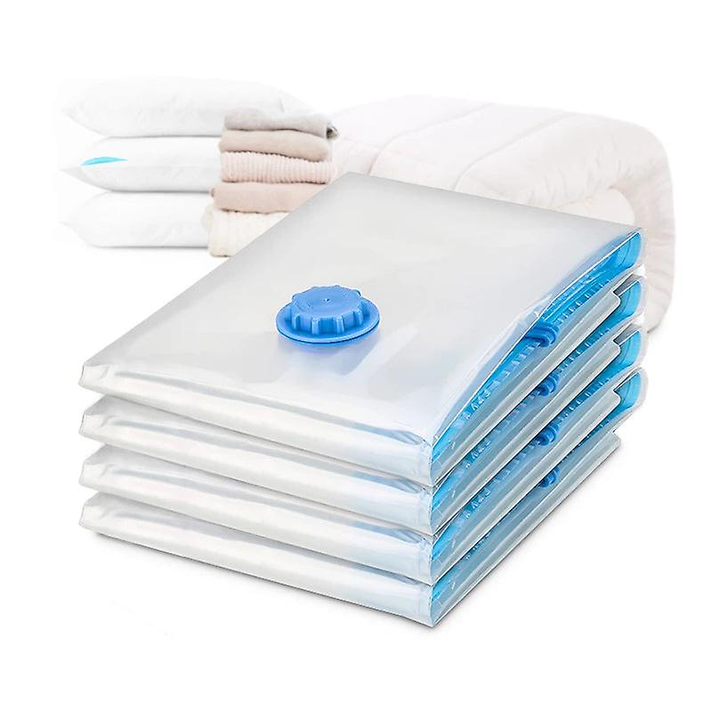 Vacuum Bag Storage Bag Home Organizer Transparent Border Foldable Clothes Organizer Seal Compressed Travel Saving Bag Package