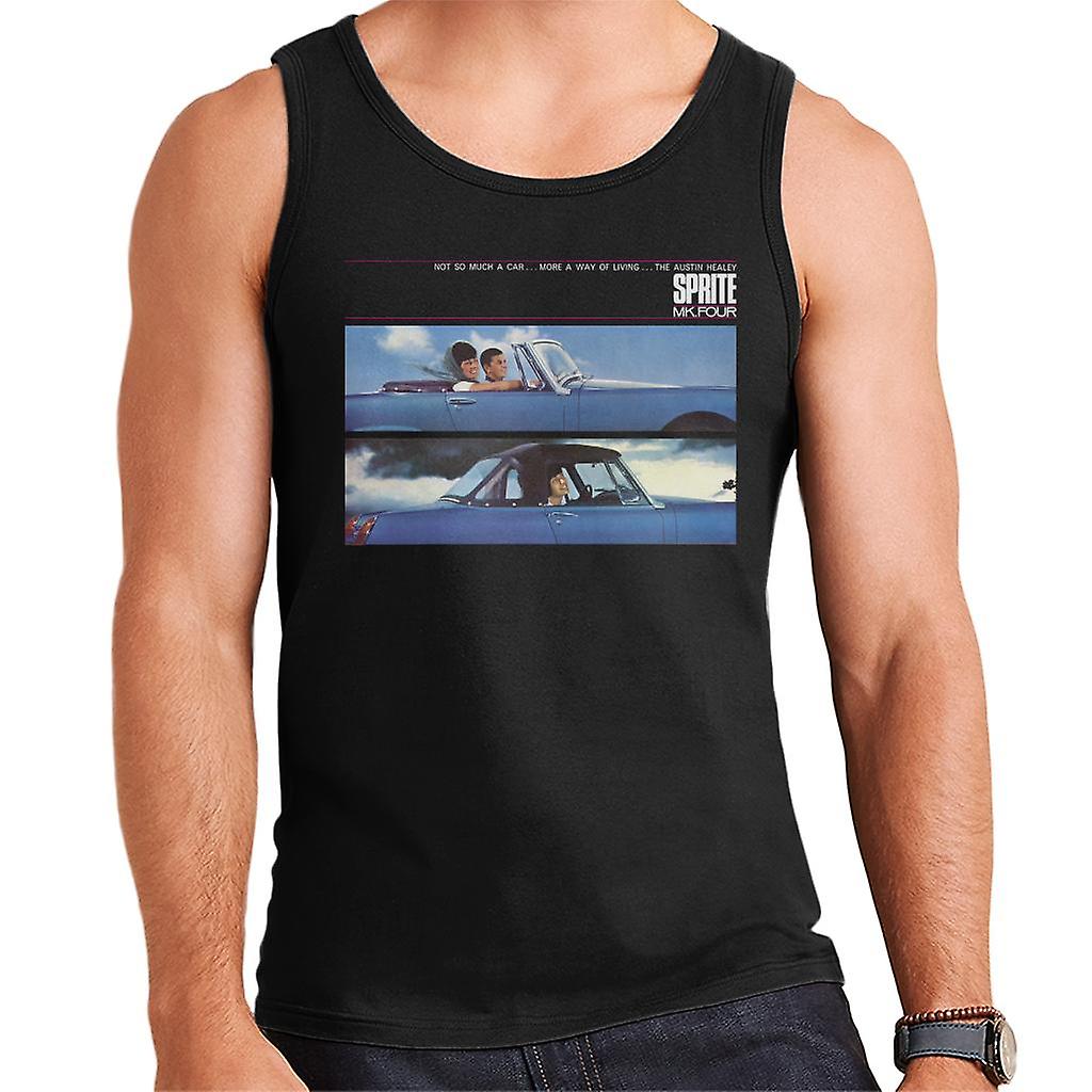 Austin Healey Sprite Mk IV A Way Of Living British Motor Heritage Men's Vest