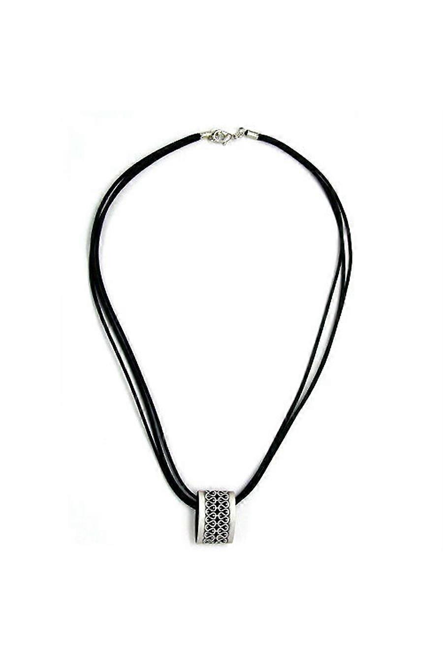 Necklace Pendant Silver-tone 45cm - Gl07318