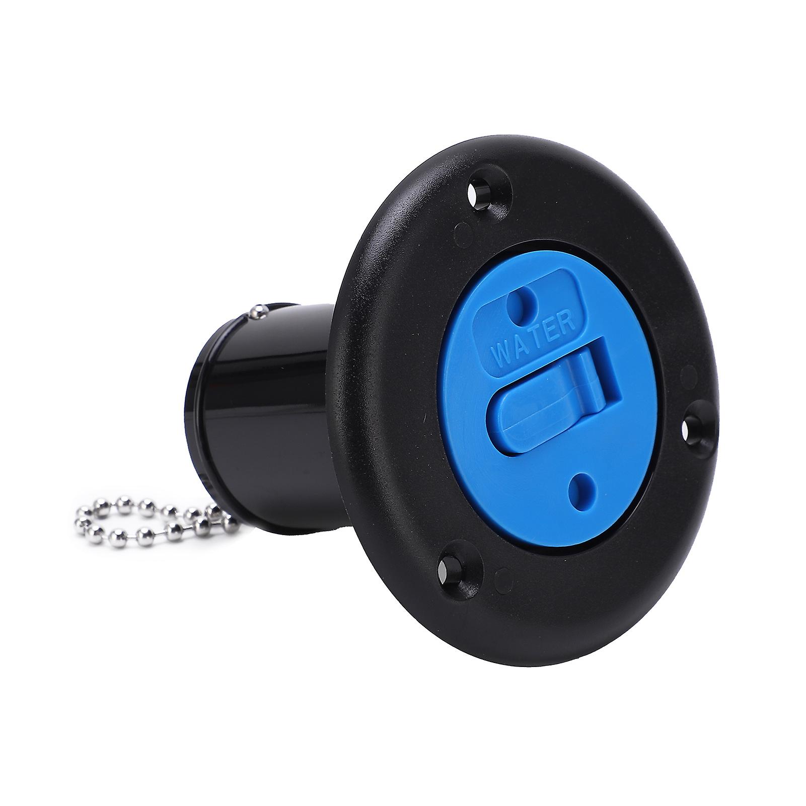 Water Fill Hatch Yacht Fittings ABS Deck Water Filler Cap Fill Hatch Inlet for Marine Boat Yacht RVABS Black
