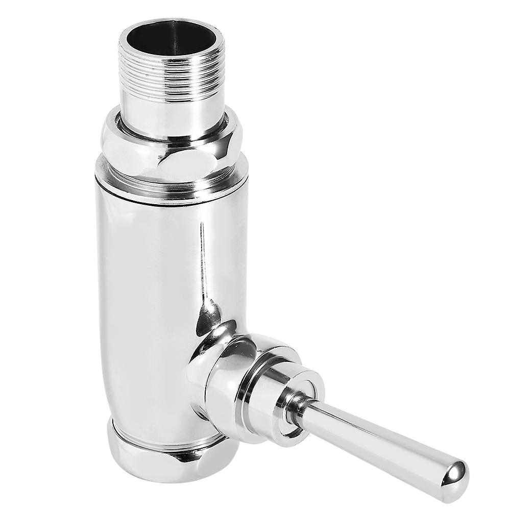 G1in Vertical Hand Pressing Type Urinal Flush Valve Public Toilet Flushing Valve Accessory