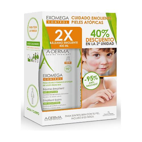 Duplo Balsamo Exomega Control 2 units of 400ml