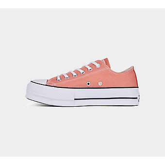 Converse Ctas Lift Ox 563495C Desert Peach Womens Shoes Boots