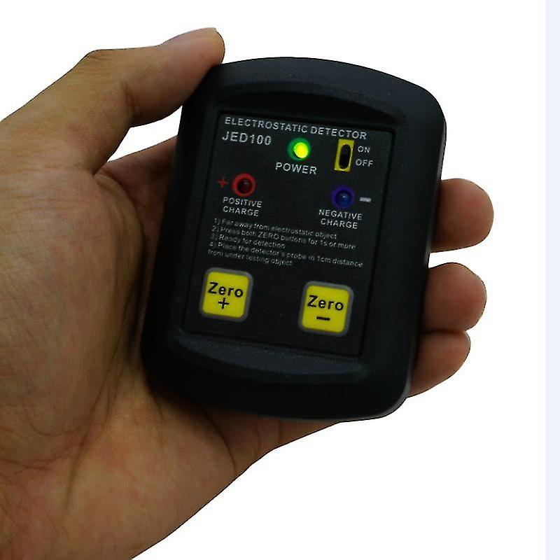 Jed 100 Electrostatic Tester Non-contact Electrostatic Qualitative Testing Gauge The Surface Electrostatic Detector