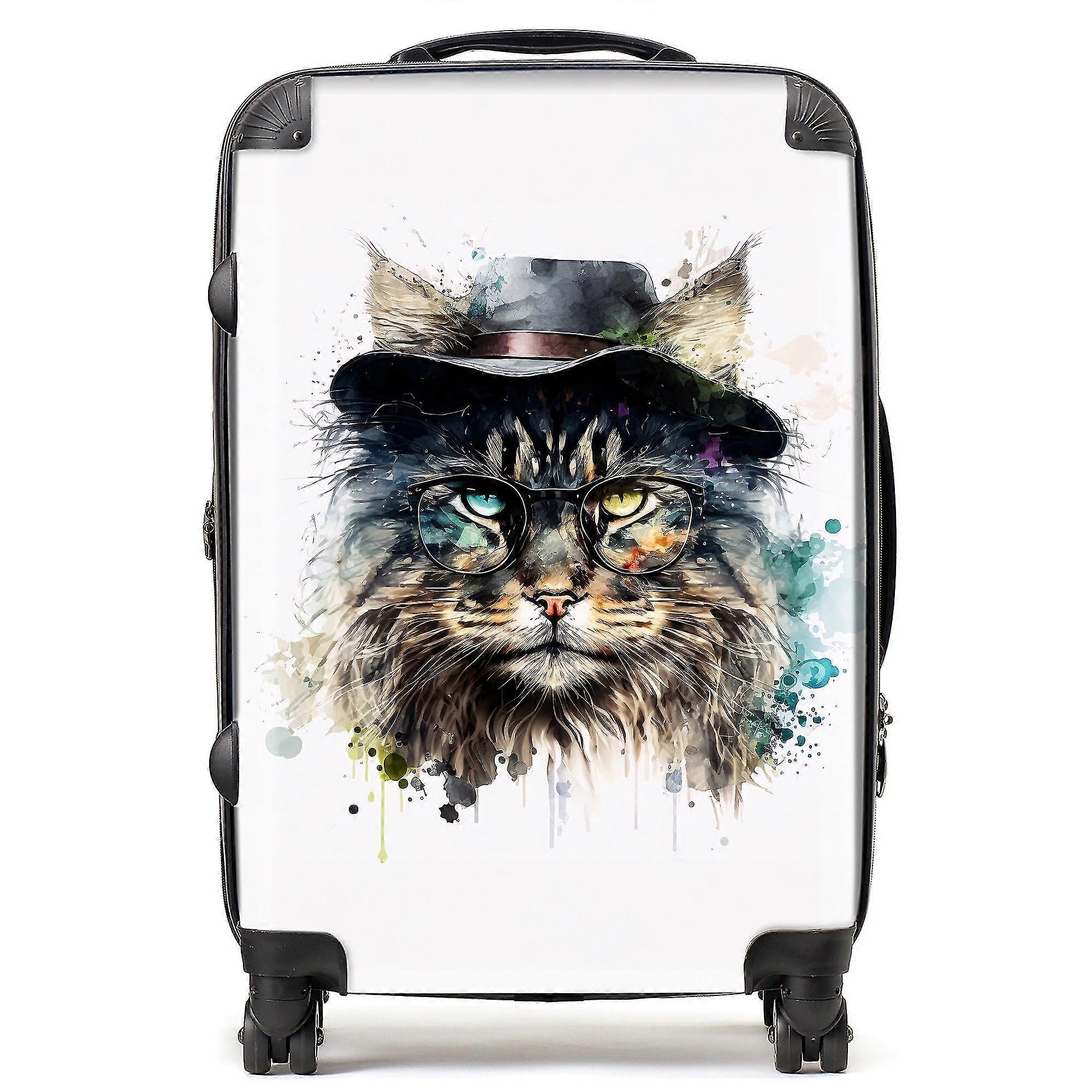 Norwegian Forest Cat Splashart Suitcase