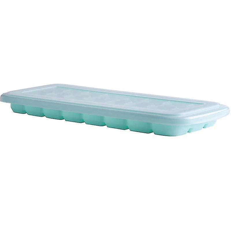 Ice Cream Maker Freezer Bowls Silicone Mold Beverage Ice Tray Box Homemade Ball Vogat Frozen Cube Grid With Lid For Heat Green |