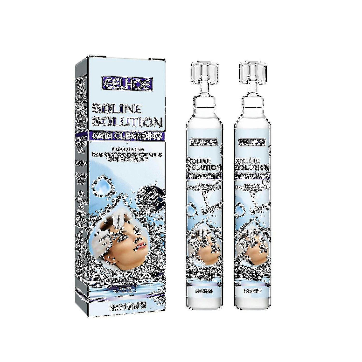 Normal Saline Cleaning Solution To Clean Facial C --r