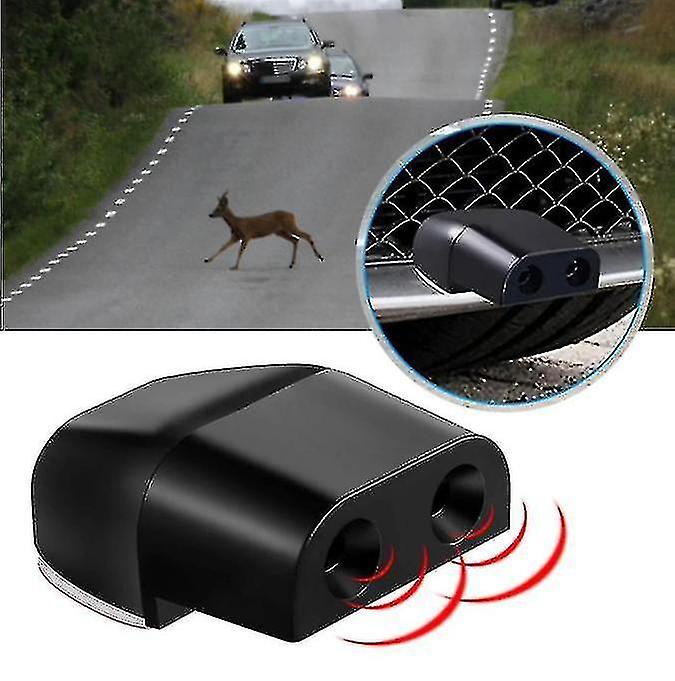Warnpfeifegerät, Warnung Hirschpfeifen, Ultraschall-Wildtierpfeife, für Autos, Lastwagen, Motorräder, vermeiden kollidierende Tiere